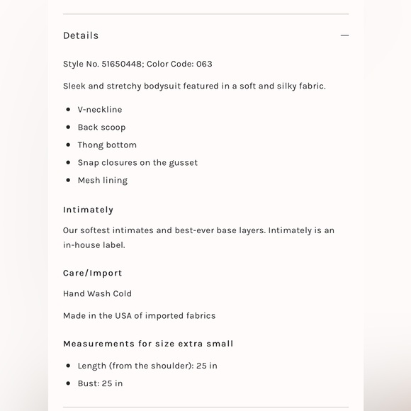 NWT Free People Keep it sleek bodysuit - Picture 4 of 5